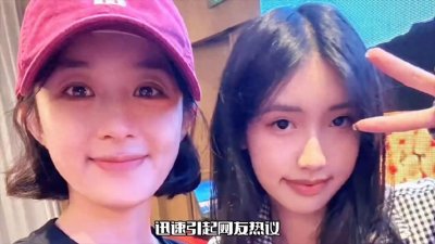 ​冯小刚女儿近照曝光！晒与赵丽颖合照，两人气质出众